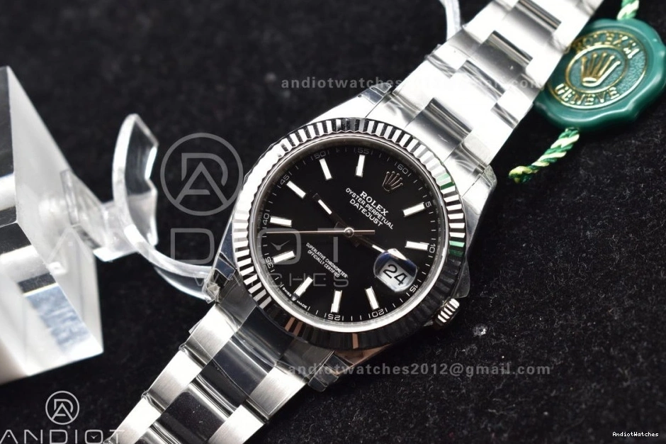 Edition 904L VSF 41 on 615 SS VS Black 126334 DateJust Oyster Best Sleek 1:1 Dial Bracelet 1006